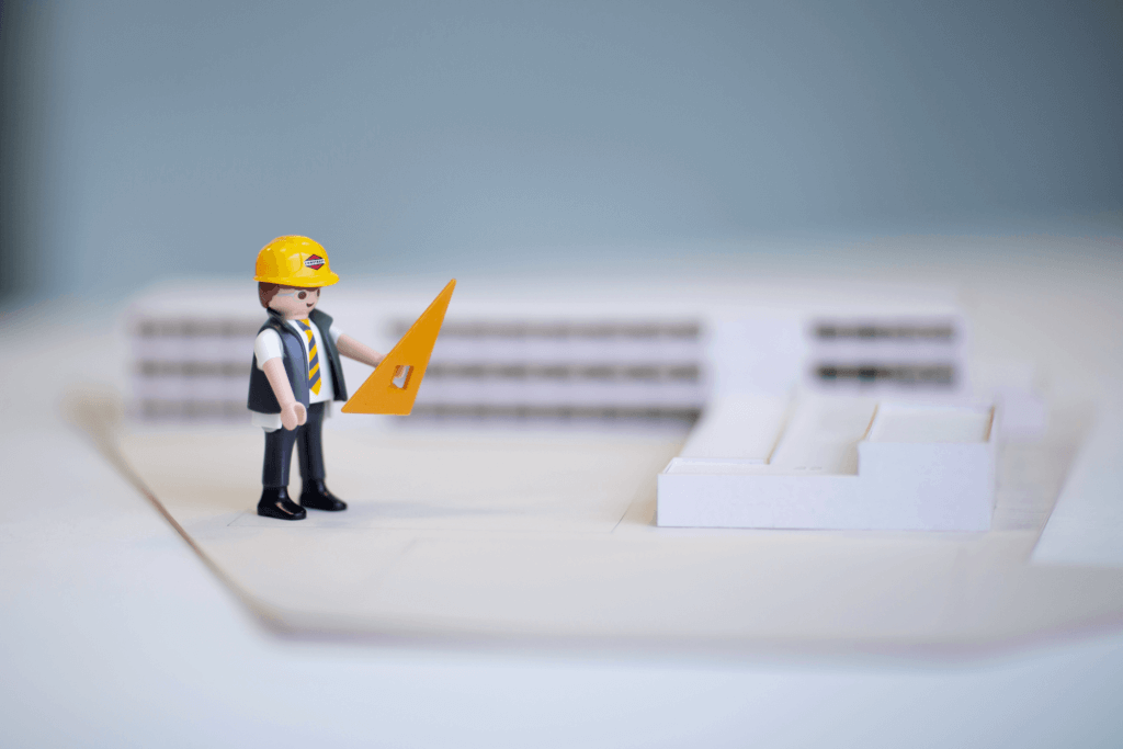 Playmobil de un arquitecto